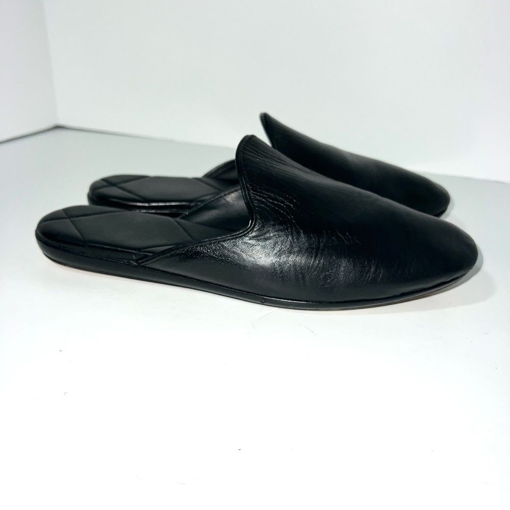 Sam Edelman Leather Women's‎ 8.5 Kylar Mule Black Slip On Shoes